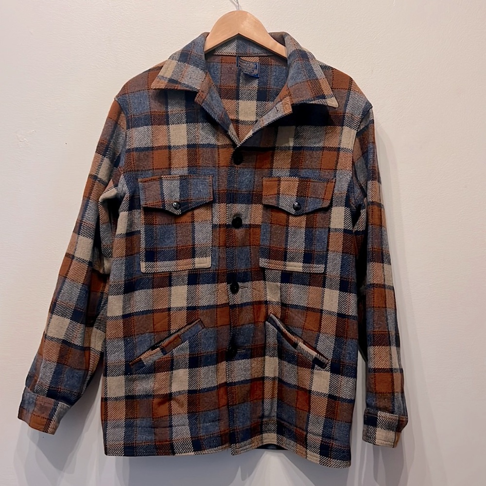 Mens Vintage Pendleton Wool Field Jacket